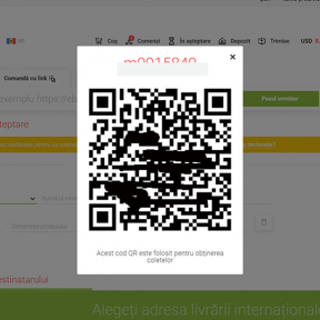 Parcels are issued only with a QR code