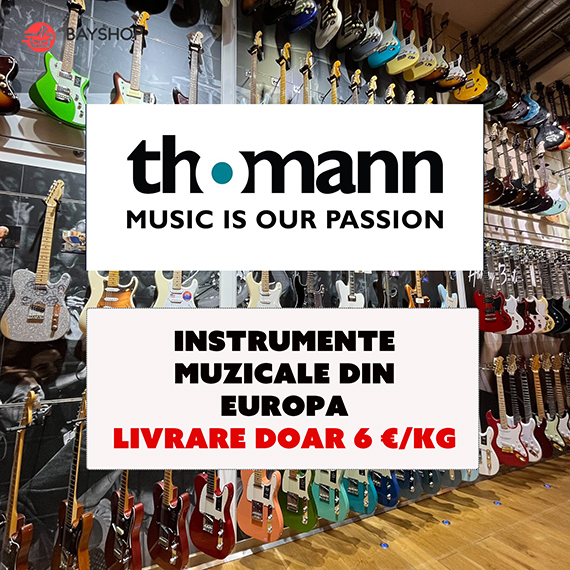 Instrumente muzicale de la Thomann.de - livrare doar 6 €/kg