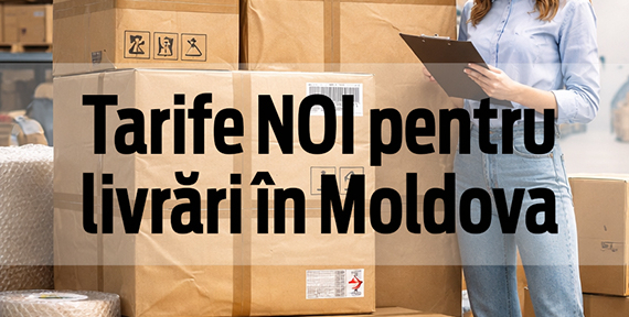 Tarife NOI BayShop pentru livrări în Moldova