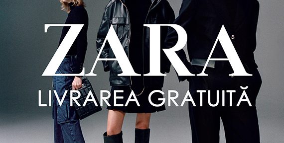 Free shipping Zara from Romania