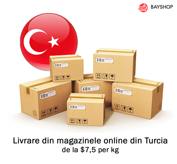 Livrare din magazinele online din Turcia