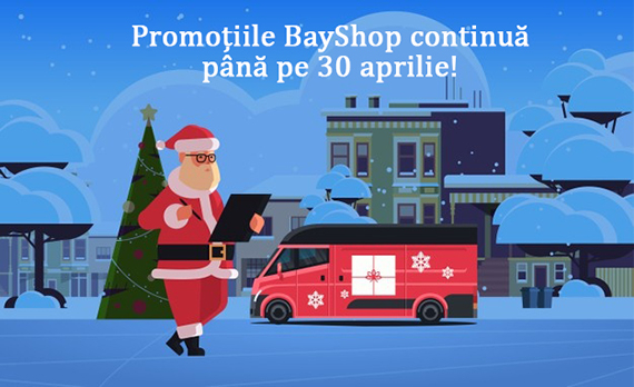Promoțiile BayShop continuă până pe 30 aprilie! 