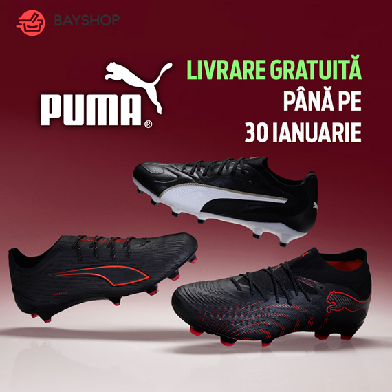 Livrare gratuită din Puma — au mai rămas doar 8 zile!