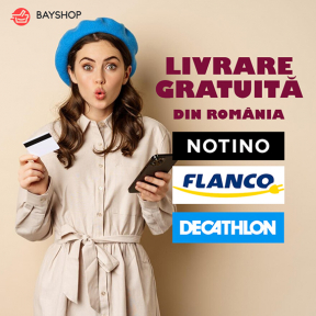 Бесплатная доставка из Notino, Decathlon, Flanco